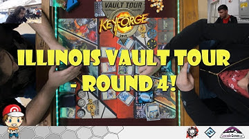 Keyforge Vault Tour (Illinois) – Round 4 (Brobnar, Sanctum, Shadows vs Mars, Shadows, Logos)