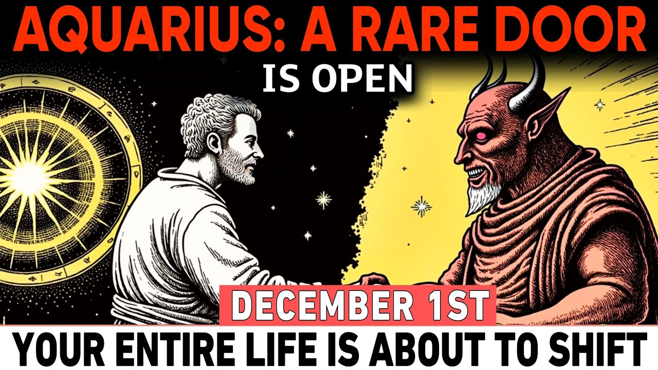 AQUARIUS ♒ December 1st WARNING A Rare Cosmic Door Is Opening — Your Entire Life Is About to Shift