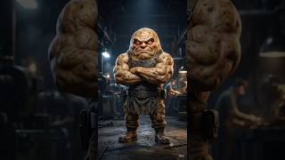 Angry Potato Boss 😡🥔 | AI Animated Vegetable Character | Viral AI Shorts #shorts