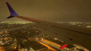 United Airlines Boeing 737 MAX 8 Landing in Burbank (BUR)