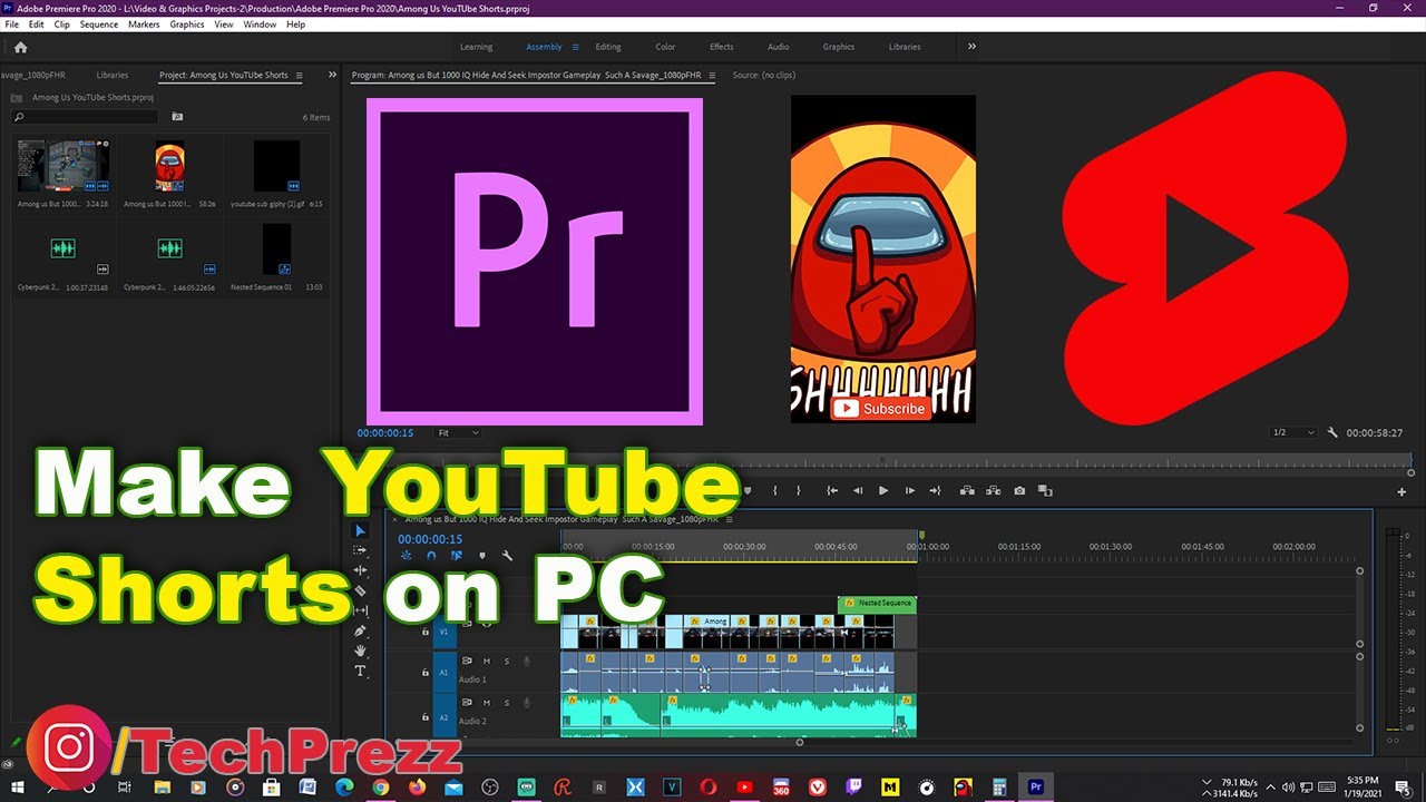 How to Make YouTube Shorts Videos on Adobe Premier Pro PC And Why