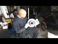 How to replace REAR brake pads and discs (rotors), Audi A6 C6 4F, electric parking brake