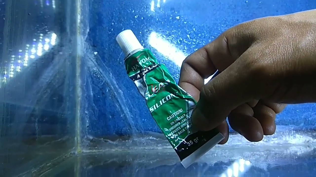 Lem Khusus Aquarium Clear Silikon Model odol