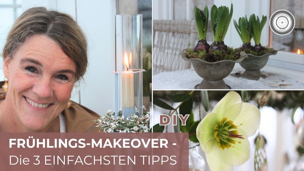 DIY - FRÜHLINGSHÄNGEKRANZ plus 2 TIPSS - WENIGER IST MEHR