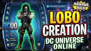 Lobo Character Creation in DC Universe Online! (Speed Build)
