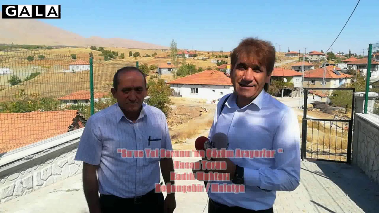 SU VE YOLA HASRET,  KADILI DOĞANŞEHİR'DE..