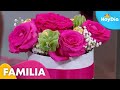 Crea hermosos arreglos de flores con chocolates para celebrar a mamá en su día | Hoy Día | Telemundo