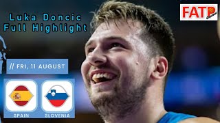 Luka Doncic Full Game Highlights! | Spain vs Slovenia | 2023 FIBA World ...