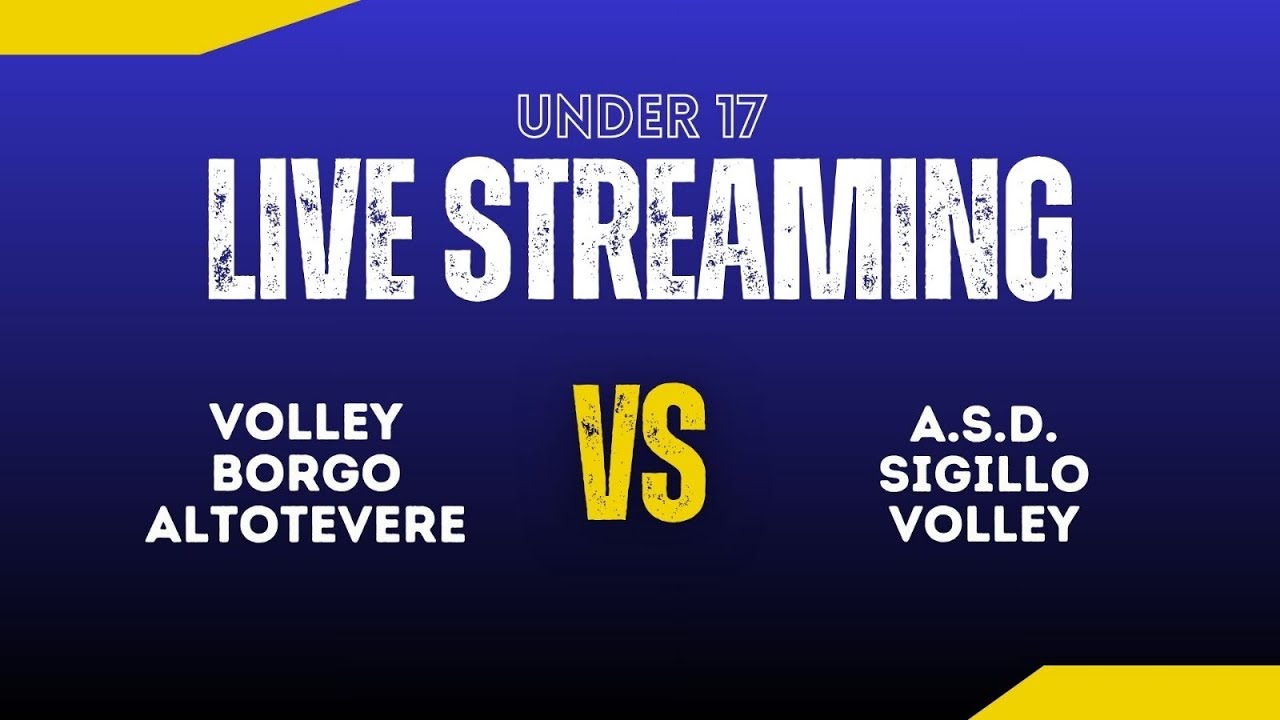 Under 17: Volley Borgo ALTOTEVERE - A.S.D. Sigillo Volley