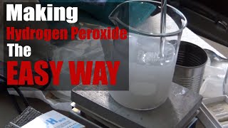 How to Make Hydrogen Peroxide - The Easy Way (Attempt 1)