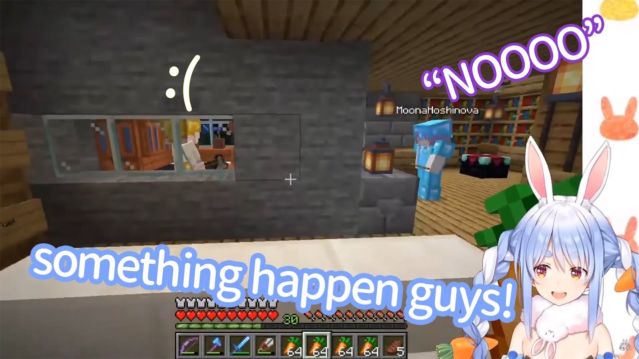 Pekora witness Moona & Iofi house drama