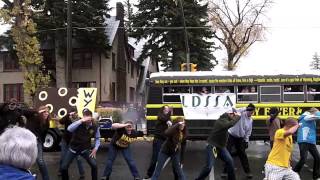 UW Homecoming Parade LDSSA Flash Mob