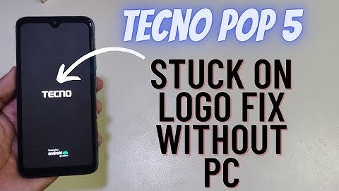 Tecno Pop 5 Stuck On Logo Flash Easy Method No Need Computer | Tecno Bd2d Hang On Logo