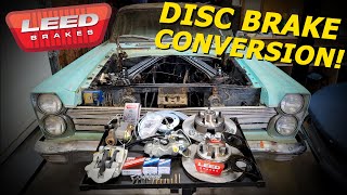 How to Install Disc Brakes on a Classic Car, LEED BRAKES
