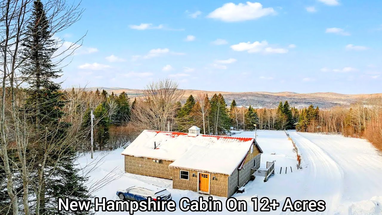 New Hampshire Cabin On 12+ Acres | NH Real estate | North Country NH Lifestyle | Piper Hill RD