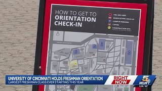 University of Cincinnati prepares for largest freshman class in history