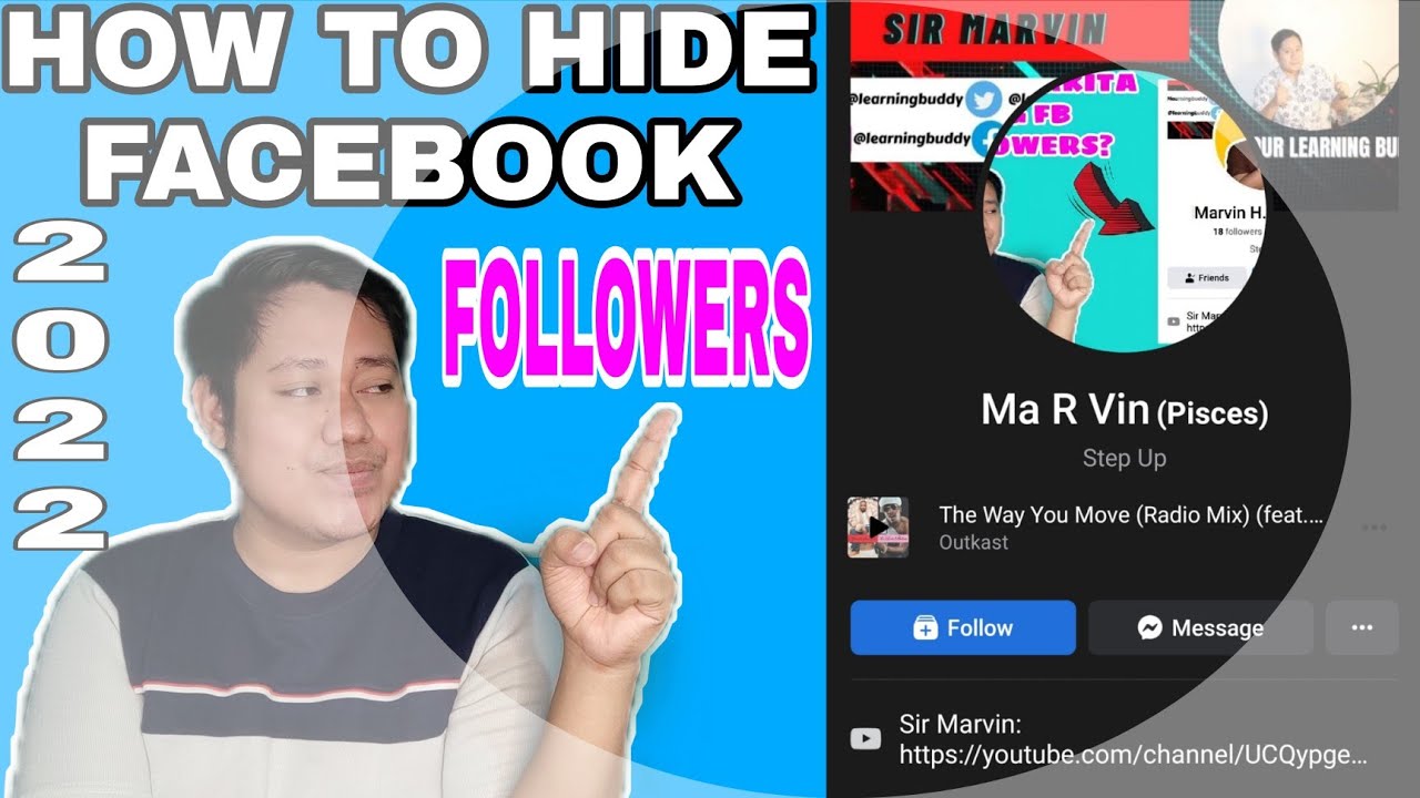 HOW TO HIDE FOLLOWERS ON FACEBOOK 2022 PAANO I HIDE ANG FOLLOWERS SA