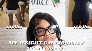 How To Get Thick Quickly Meals To Gain 30Lbs In 30Days