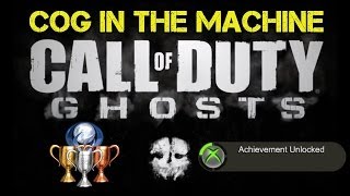 CoD Ghosts "Cog in the Machine" Achievement / Trophy Guide | Kill 5 undetected in Black Zone.