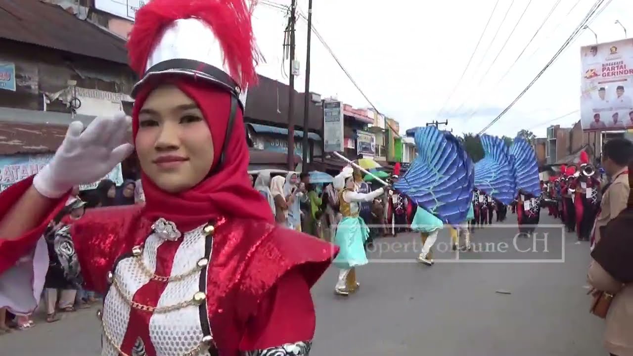 Pawai Pembukaan MTQ ke 14 Kabupaten Padang Lawas Kecamatan Pasar Ujung Batu Sosa Part 1