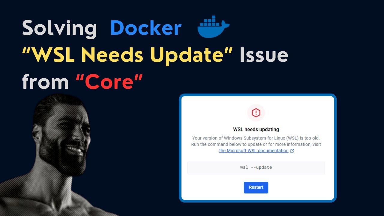 Solving "WSL needs updating" Issue even after WSL Update #14 | Voyager ...