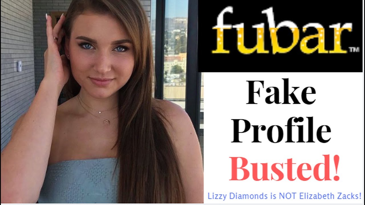 Fake Fubar.com Profile Busted! Lizzy Diamonds impersonating Elizabeth