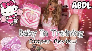 Baby in Training! Adult Diaper Review! @LittleForBig