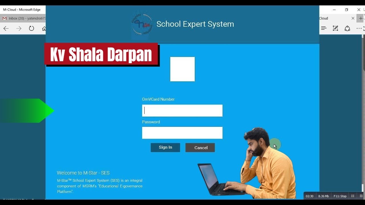 kv fee teacher login