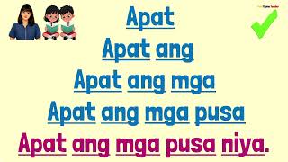 PYRAMID READING || LETRANG Pp ||  MARUNGKO APPROACH | YOUR FILIPINO TEACHER