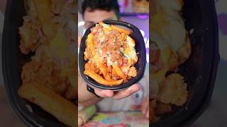 Taco Bell Chicken Bacon Ranch Nacho Fries Review! 🍟 #chickenbaconranch #nachofries #tacobell