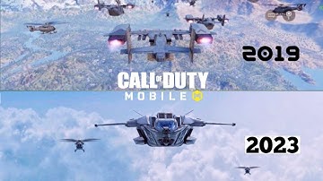 Call Of Duty Mobile BR Airplane Evolution 2019 to 2023