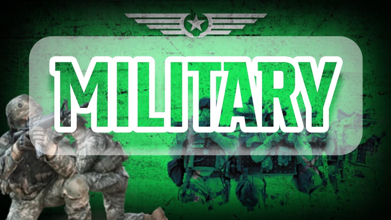 Green screen military overlay 