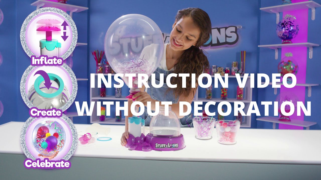 How to inflate your Stuff-A-Loons | Stuff-A-Loons