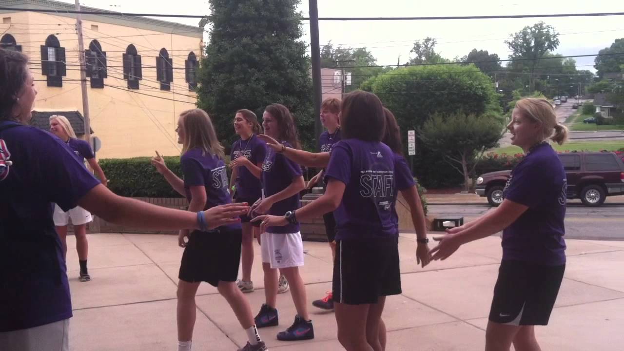 "Hey Ladies" chant by Huddle Leaders YouTube