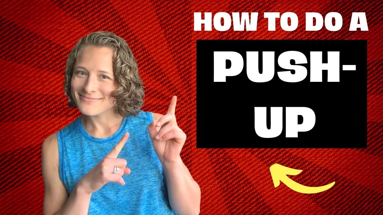 How to do a Push Up for Beginners - YouTube