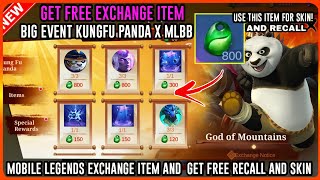 MLBB X KUNGFU PANDA EVENT! GET YOUR FREE SKIN AND RECALL | USE THIS EXCHANGE ITEM FOR EPIC SKIN MLBB screenshot 2