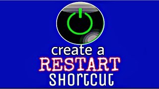 how to create a restart shortcut screenshot 4