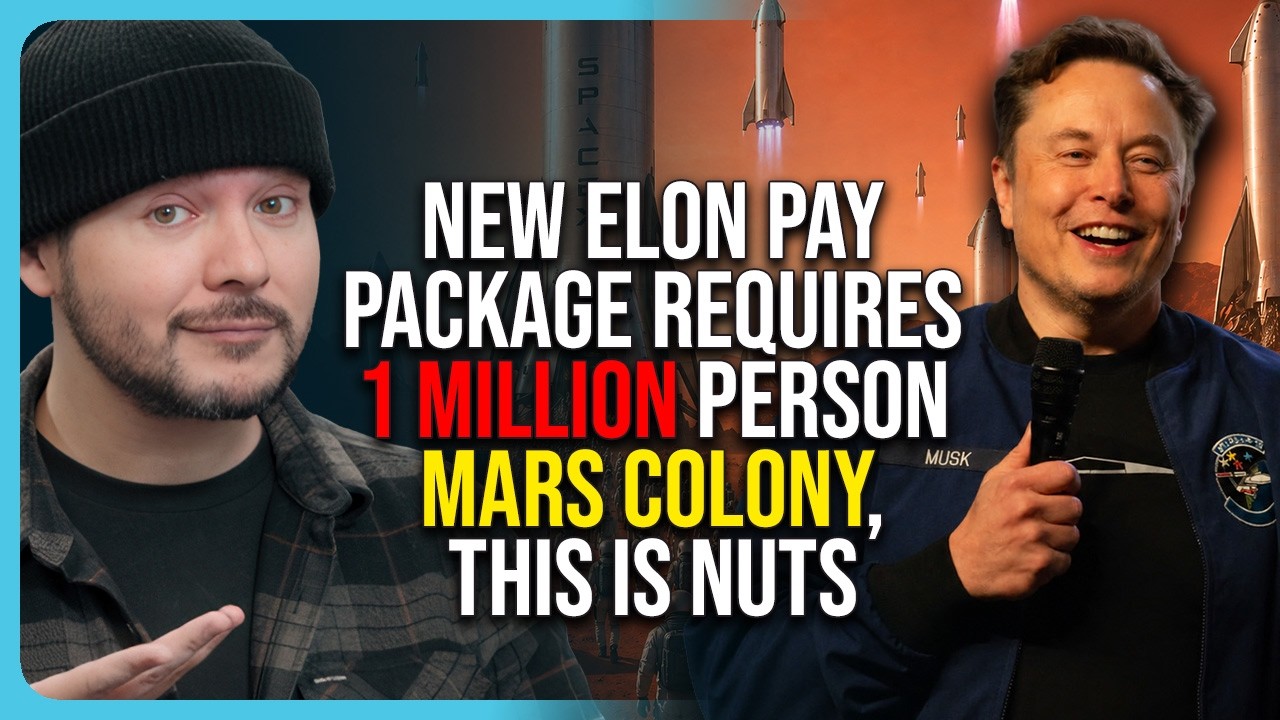 New Elon Pay Package Requires 1 MILLION Person Mars Colony, This Is Nuts - YouTube