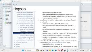 Clase sobre Hopsan