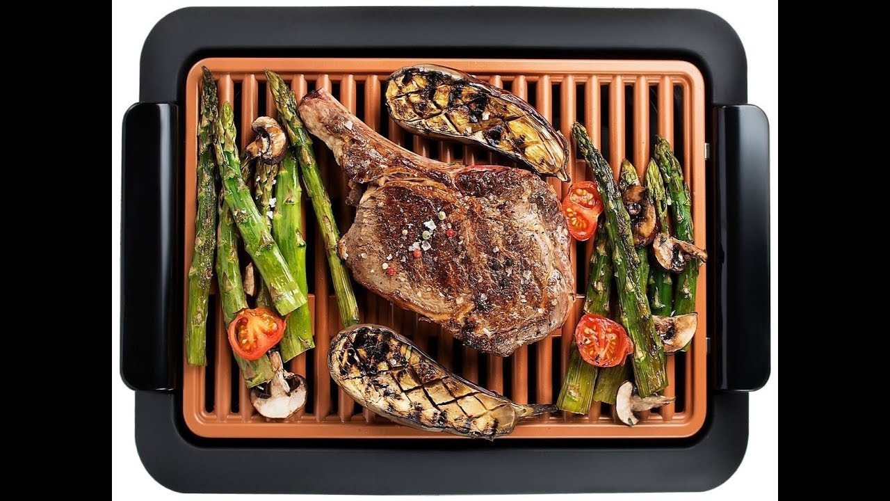 Review:  GOTHAM STEEL Smokeless Electric Grill, Portable and Nonstick As Seen On TV