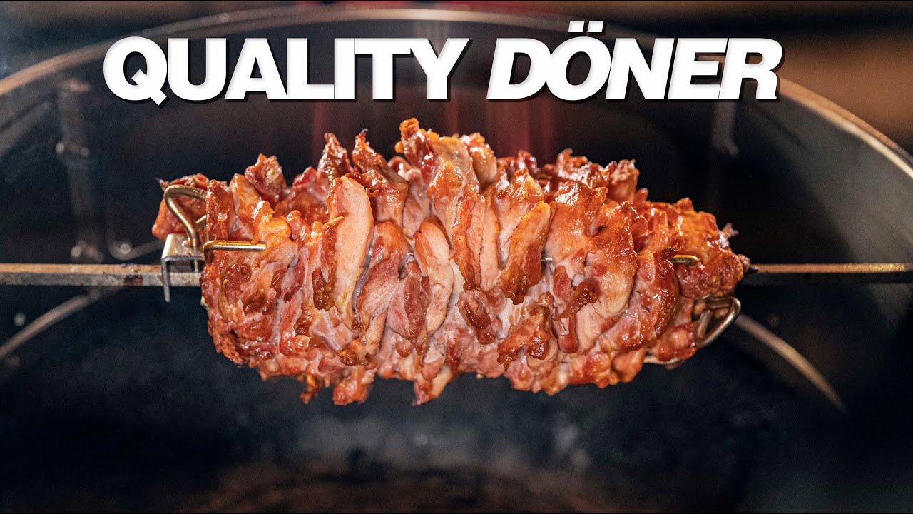The best Chicken Döner made at home - YouTube
