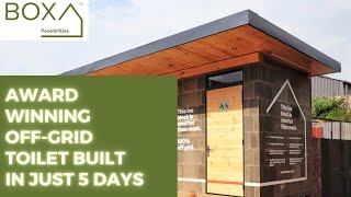 Timelapse of rapid-build off-grid modular construction method