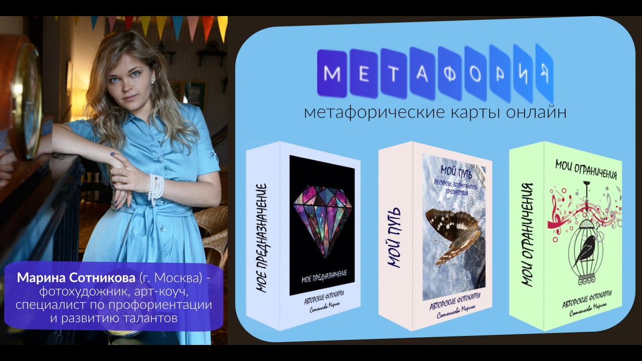 Модель SCORE с использованием метафорических карт