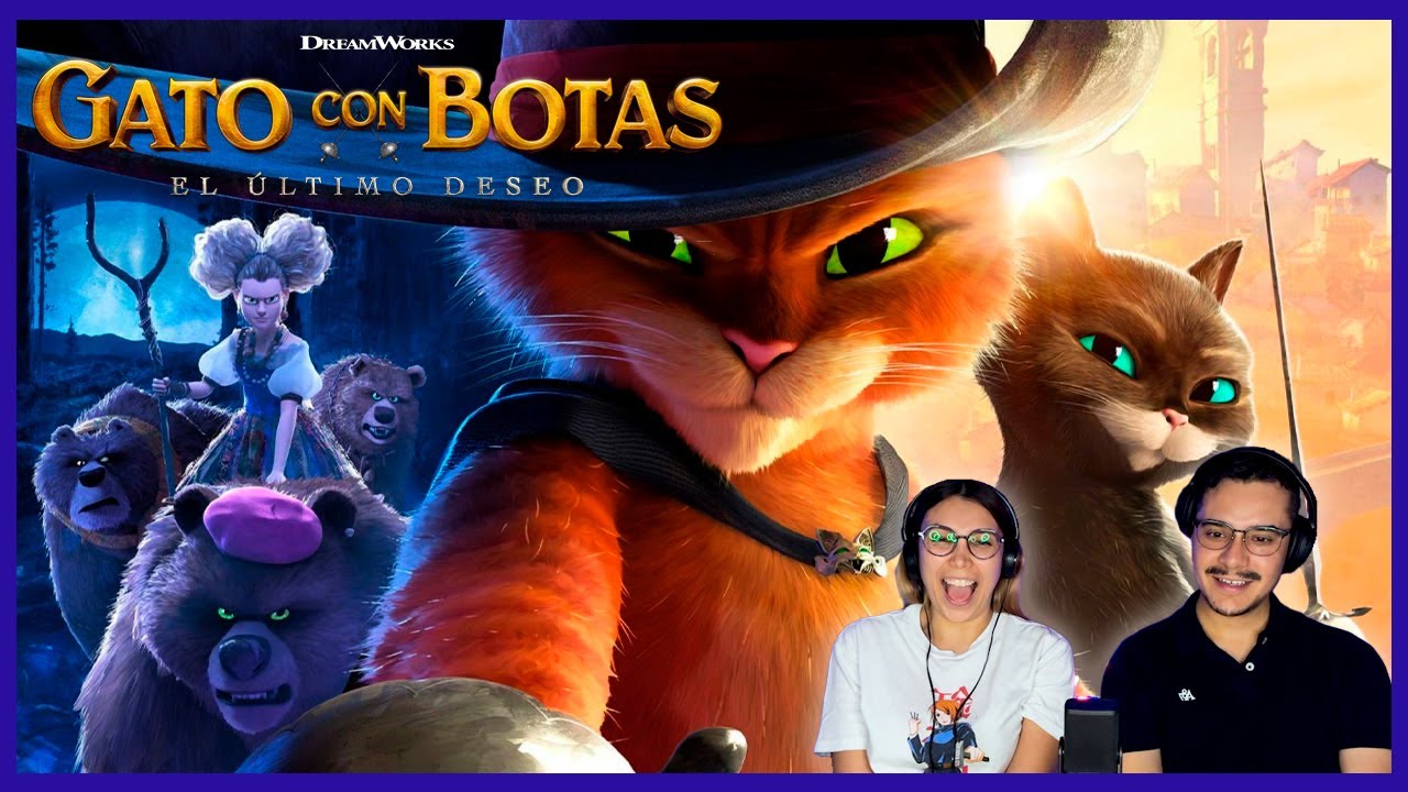 GATO CON BOTAS: EL ULTIMO DESEO ✨ | VIENDO POR PRIMERA VEZ  | PELICULA | Reacción