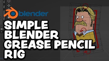 Simple Grease Pencil Rigging in Blender (Lattice + Bone Setup Explained)