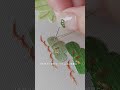 日本刺繍の音🪡「松」を刺繍しました。本編ではカットを少なくした長尺作業動画を公開しています。 #embroidery＃asmr #工芸 #刺繍