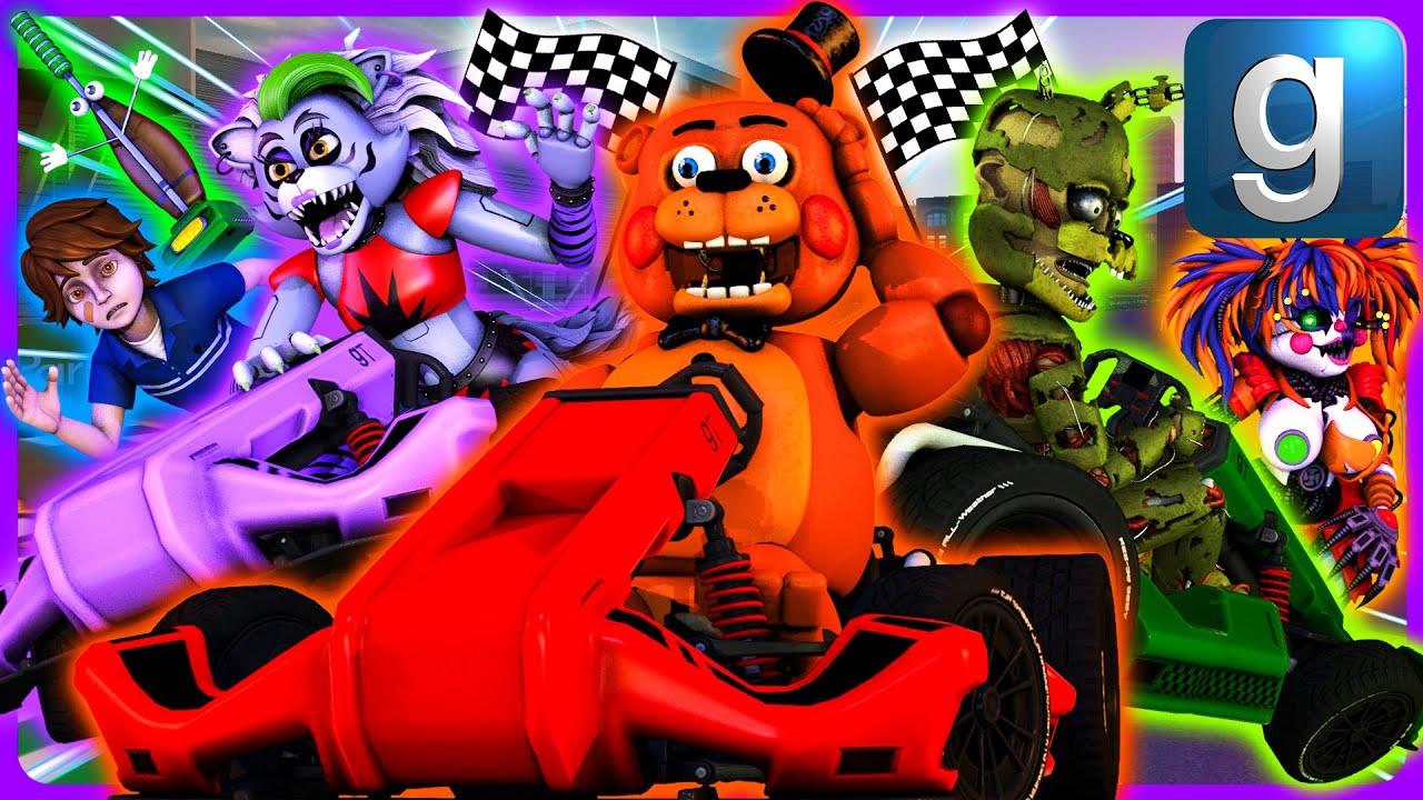 Gmod FNAF | FNAF Kart 2!