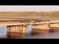 Відео пошкоджень двох автомобільних мостів через Чонгарську протоку після удару ЗСУ