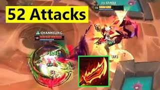 Kai'Sa attacking Yi 52 Times...