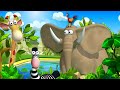 Gazoon  the lake monster  jungle book stories  kids animation  funny animal cartoon for kids